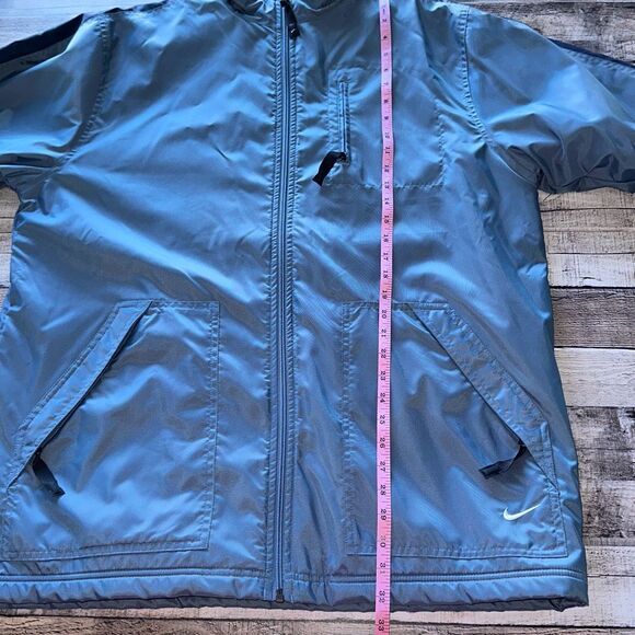 NWT Vintage Nike Men’s Nylon Full Zip Fleece Lined Snow Jacket | L - Picture 9 of 11